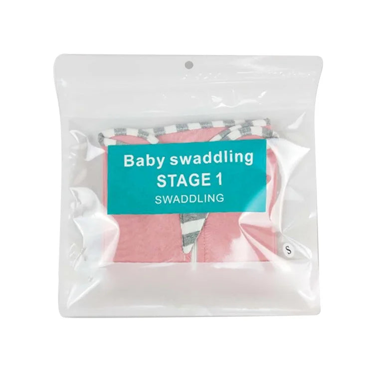 AB01 Cotton Baby Swaddle Infant Anti-kicking Zipper Sleeping Bag, Size L