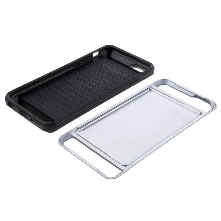 Card Holder PC TPU Hybrid Phone Cover for iPhone 6s Plus / 6 Plus