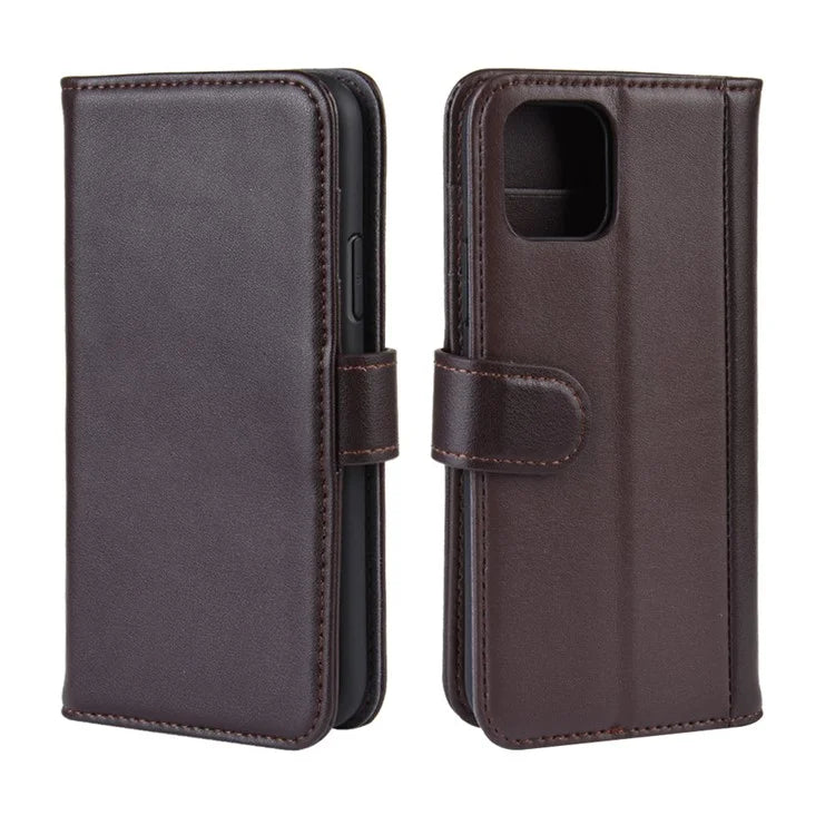 Genuine Split Leather Phone Cover for iPhone 11 Pro Max 6.5 inch (2019)