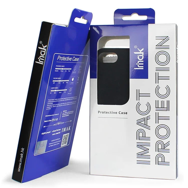 IMAK Ring Holder Kickstand Frosted Hard Cover + Screen Protector for Xiaomi Mi 8 (6.21-inch)