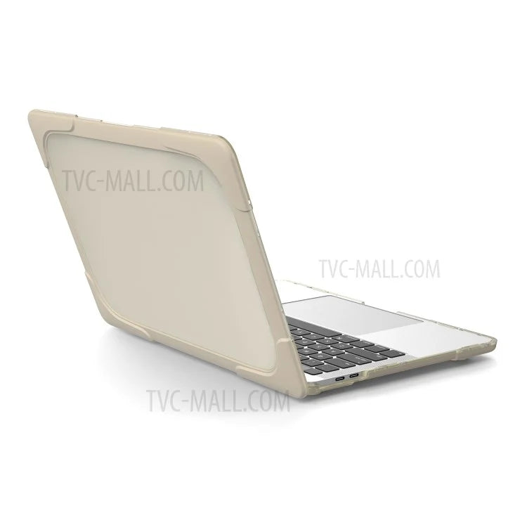 Two-piece Plastic + TPU Protective Laptop Case for MacBook Pro 13 inch with / without Touch Bar (2020-2016) A1706 A1989 A2159 A1708