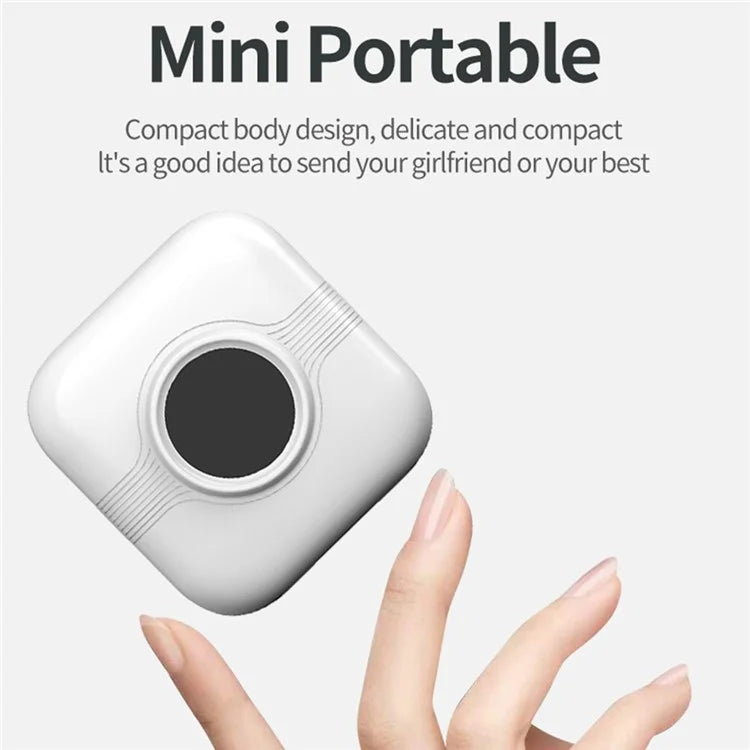 A33 Mini Inkless Bluetooth 5.1 Photo Printer Portable Wireless Office Memo Printer