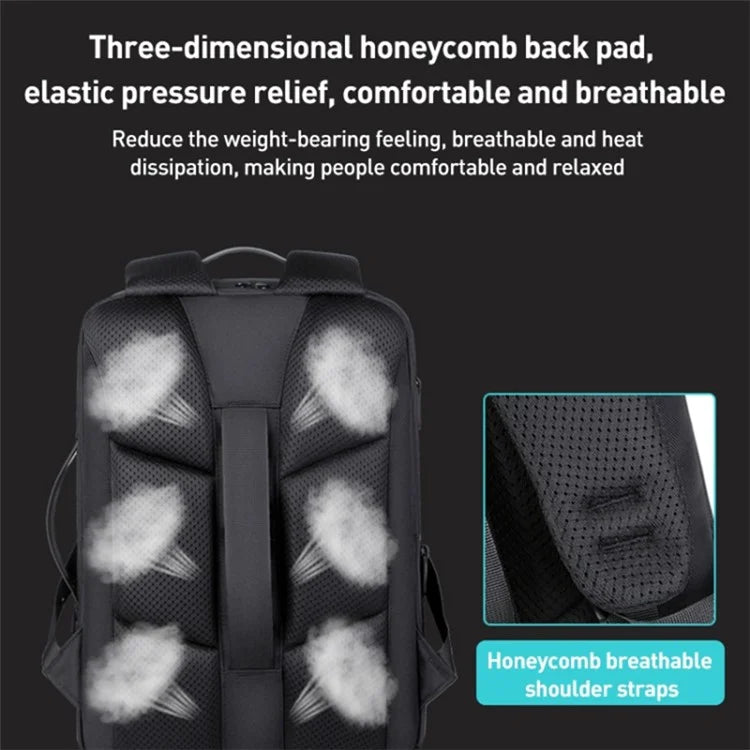 Backpack Fits 15.6 Inch Laptop Work Business Travel Computer Bag