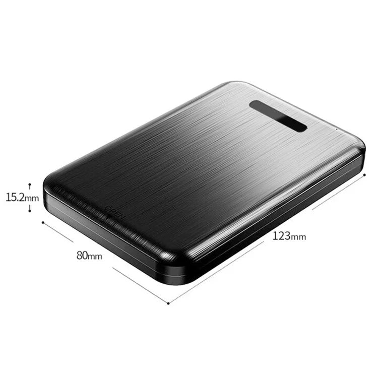 H8 2.5-inch SATA Mechanical Solid-State SSD Hard Drive Box for Windows / Mac / Linux