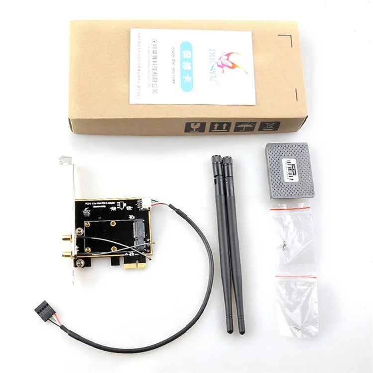 TXB098 Mini PCI-E to Desktop PCI-E Adapter Card Mini PCIE Adapter for Notebook WiFi Network Card