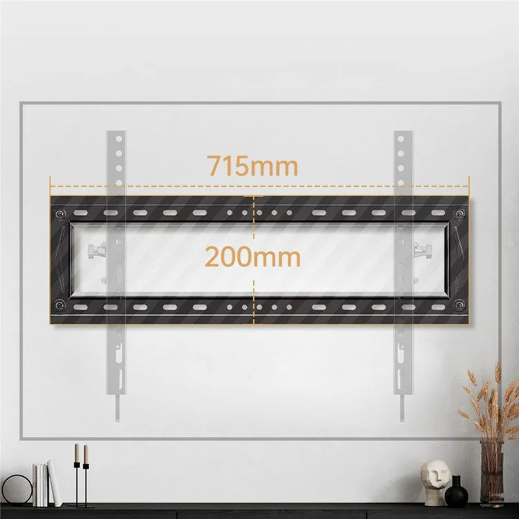 NORTH BAYOU DF80-T Universal 65-90 inch TV Wall Mount Bracket Angle Adjustable Television Holder