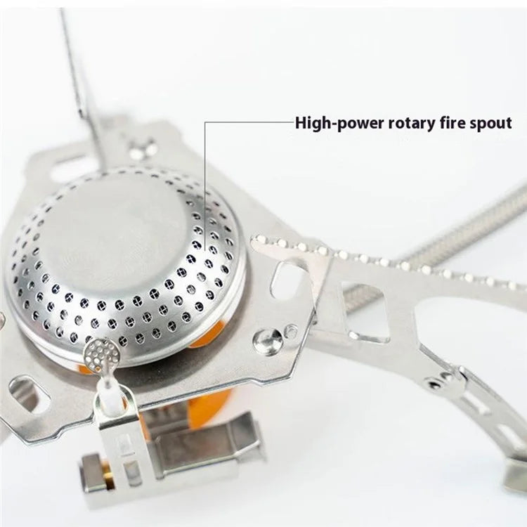 AOTU AT6404 3500W Camping Stove Fuel Gas Burner Cooking Tool with Storage Box