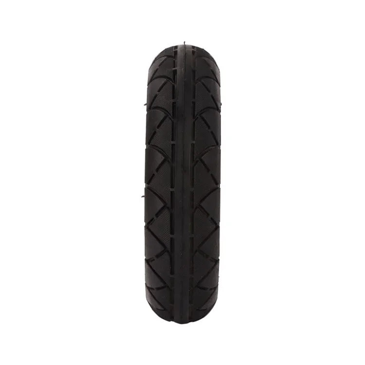 For KUGOO M2 Anti-slip Front Tire Electric Scooter Aluminum Alloy+Rubber Front Wheel