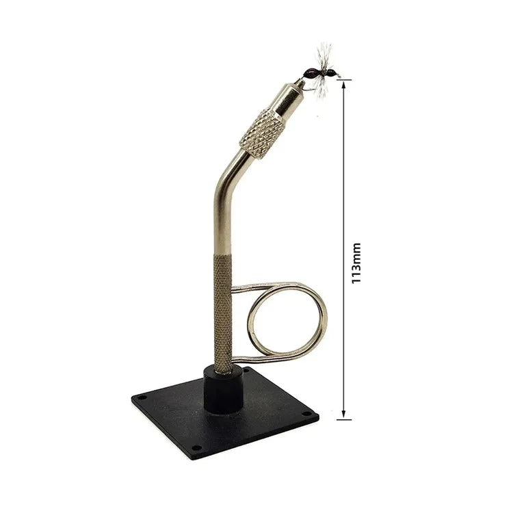 Portable Fly Tying Vise Fishing Hook Binding Tool Adjustable Lure Making Stand