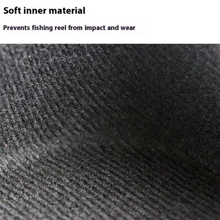 JSFUN FB20 15.5x12x9cm Fishing Reel Protective Case EVA Hardshell Bag for Fishing Accessories Tackles