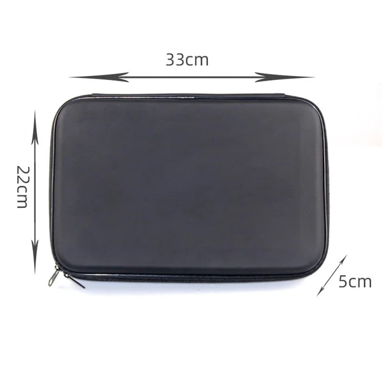 33x22x5cm Fishing Hard Rod Swing Tensioner Storage Box Bag Shockproof Case for Fishing Accessories