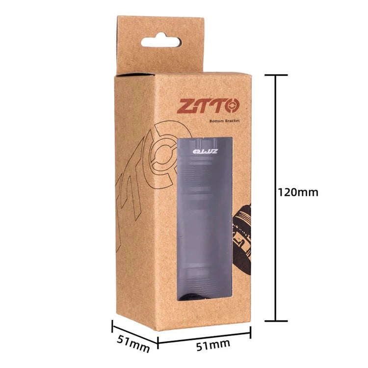 ZTTO T47-29 Road Bike Aluminum Alloy Threaded Bearing Bottom Bracket, Inner Diameter: 29mm