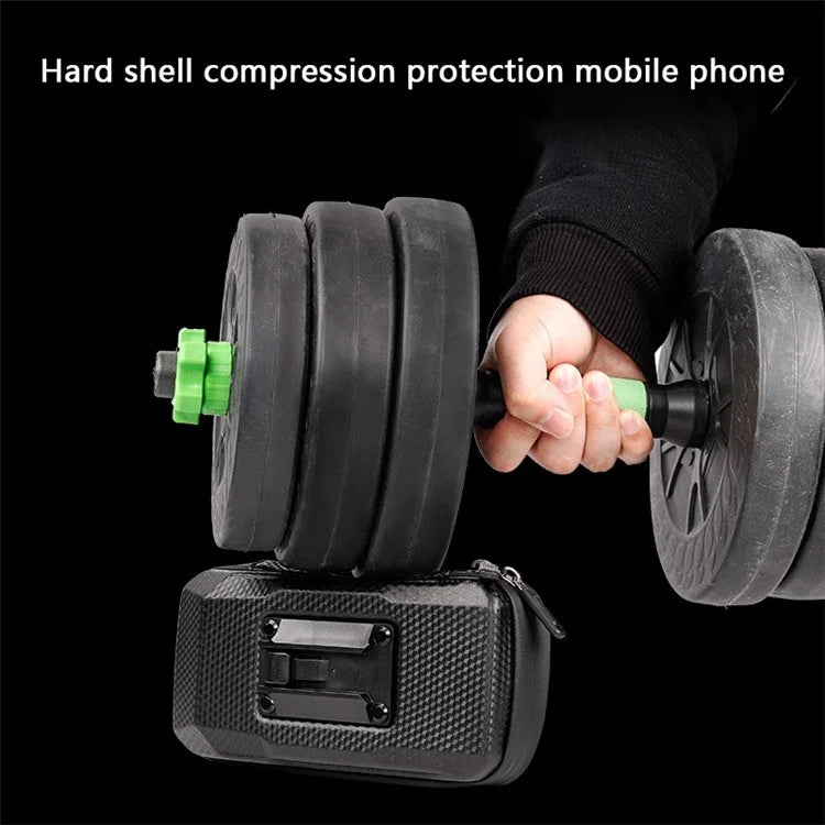 WHEEL UP E37 PU+EVA Bike Tube Bag Touch Screen Function Waterproof Phone Storage Pouch
