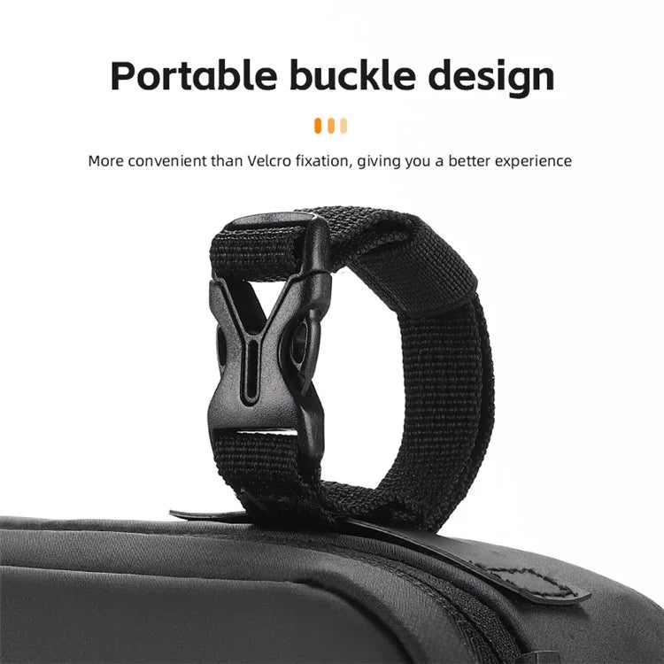 WEST BIKING YP0707332 Bicycle Handlebar Hanging Bag Oxford Cloth Bike Front Storage Bag