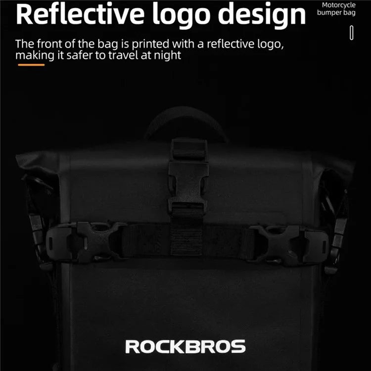 ROCKBROS AS-095 5L Large Capacity Motorcycle Bag Motor Bike Bumper Side Bag Waterproof Shoulder Pack