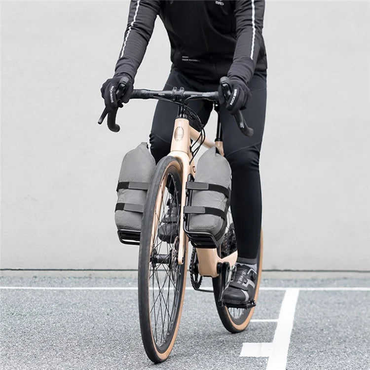 ROCKBROS W013 Bike Front Fork Bag Road MTB Bicycle Cycling Front Fork TPU Storage Bag