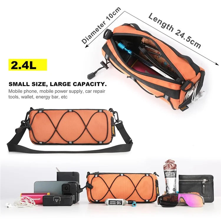 RHINOWALK RK9103 Bicycle Handlebar Front Hanging Bag Bike Front Storage Bag