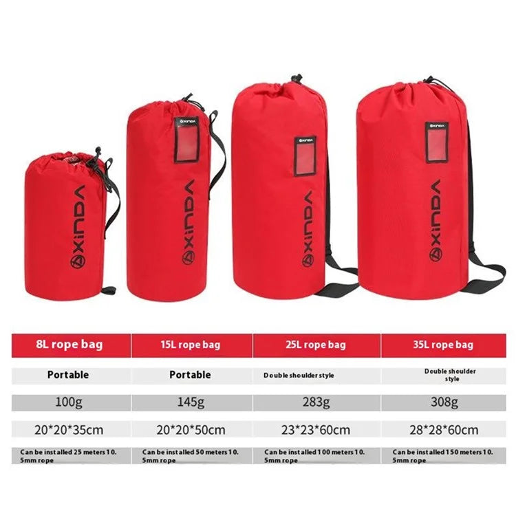 XINDA XD-BAG17 15L Handheld Storage Bag for Climbing Rope, Mountaineering Tool Organizer Pouch