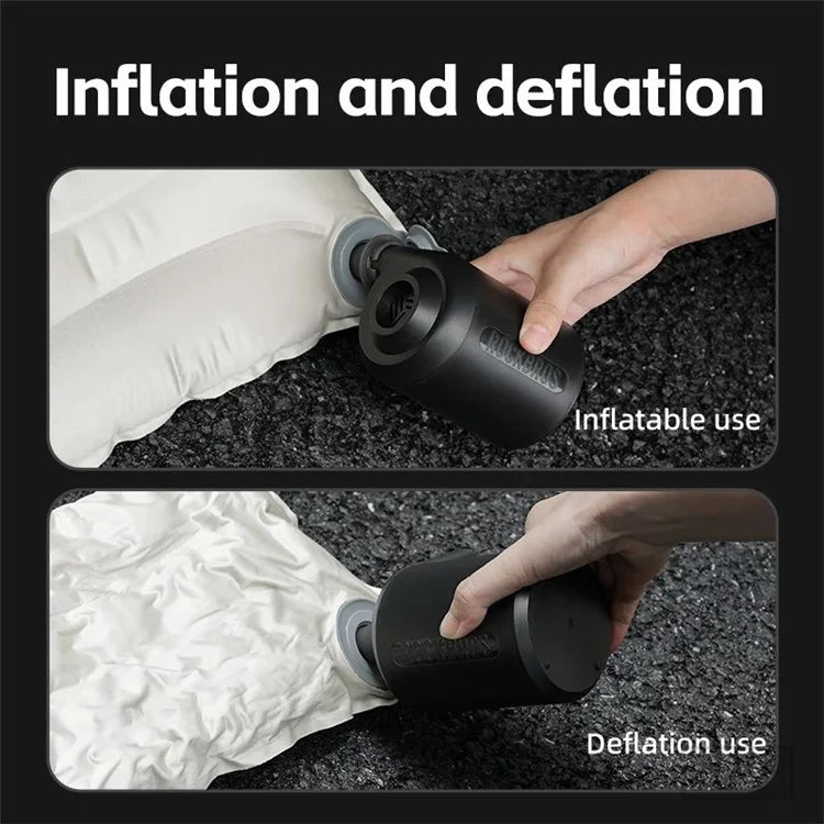 ROCKBROS D2 Electric Air Pump Portable Air Compressor 2600mAh Inflator for Air Mattress Couch Air Bed
