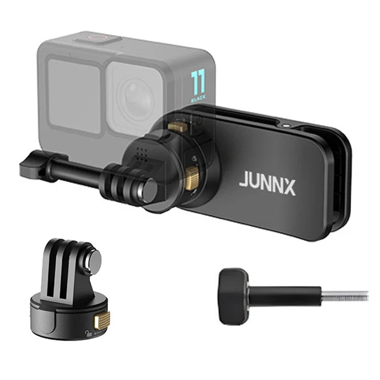Gp-039 Clip to Backpack Camera Mount with Magnetic Quick Release Bracket for GoPro