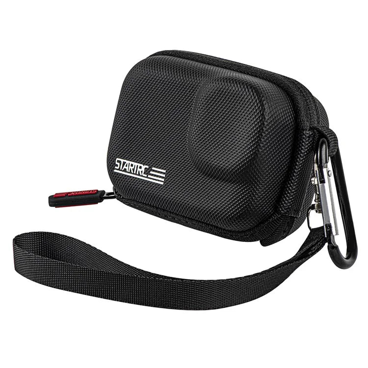 STARTRC 1130256 Waterproof PU Leather Storage Bag for Sports Camera, Work with Tripod / Selfie Stick
