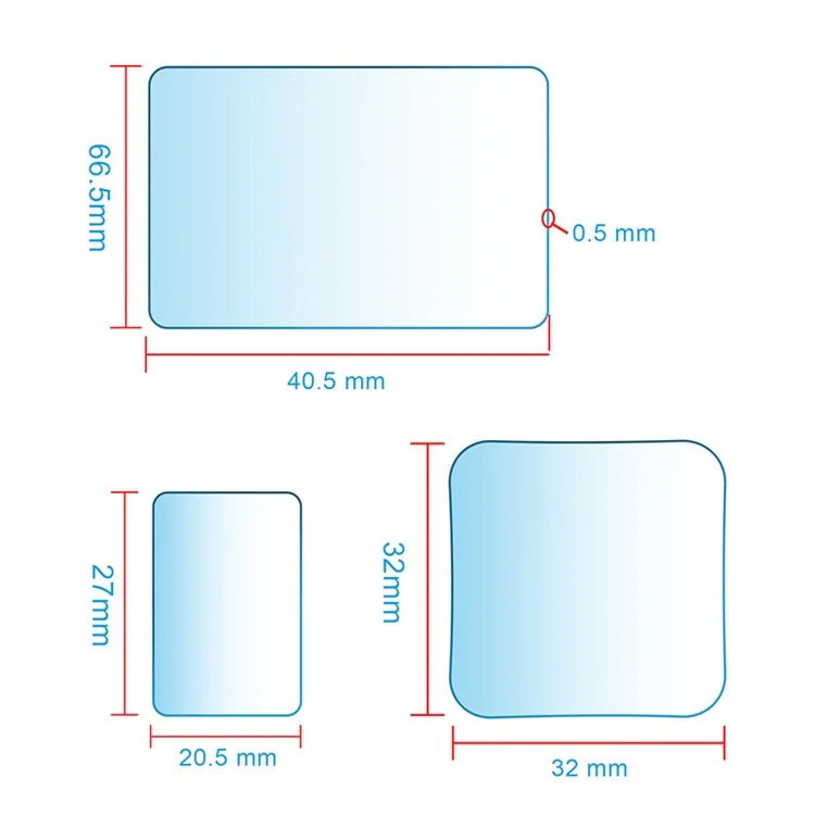 STARTRC 1134773 1 Set Screen Protectors for Insta360 Ace Pro Camera Screen Lens Guard Tempered Glass Films