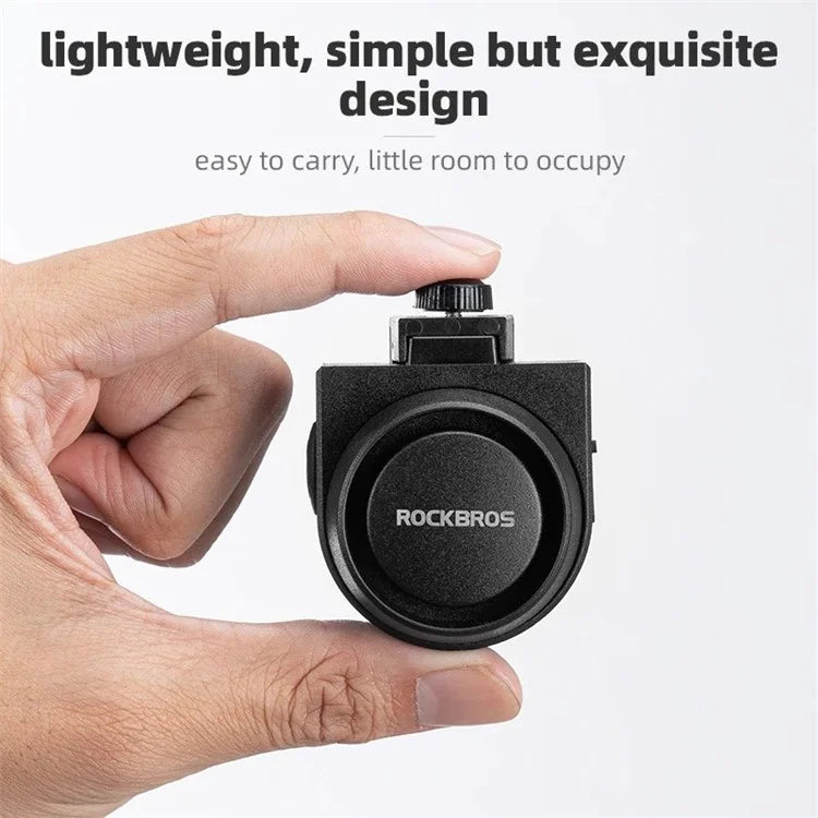 ROCKBROS Anti Theft Bicycle Bell IPX5 Waterproof Wireless Remote Control Electric Horn