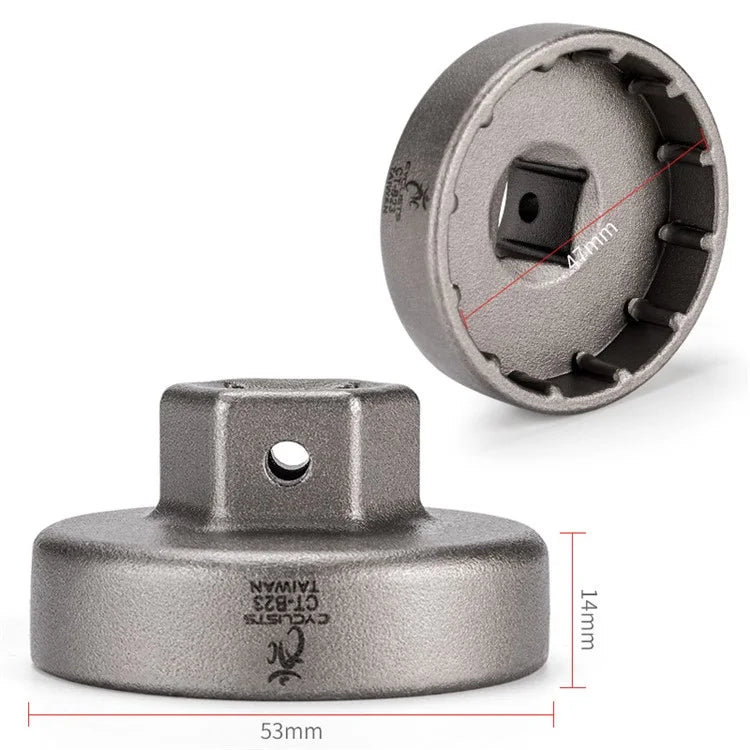 CYCLISTS CT-B23 For 46mm 12 Teeth Bicycle Bottom Bracket Removal Tool