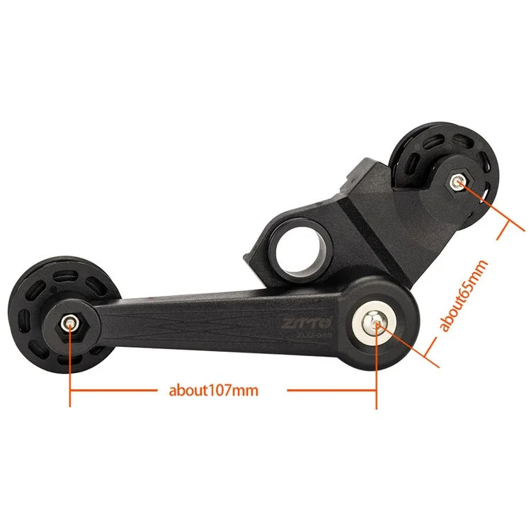 ZTTO ZLQ03S For Brompton Bike Speed Chain Tensioner PC Plastic Bicycle Rear Derailleur Guide Cycling Parts