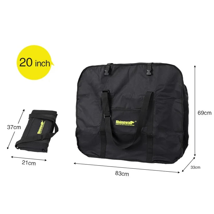 RHINOWALK RF201 Shoulder Bag for 20 Inch / 22 Inch Folding Bike Portable Storage Bag
