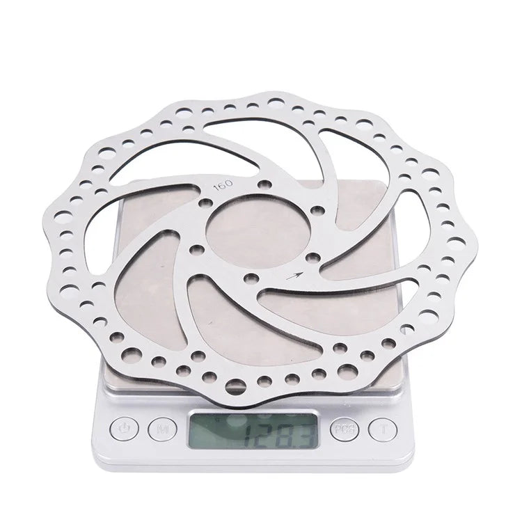 ZTTO 160MM Stainless Steel Bicycle Disc Brake Disc Brake with 6 Screws
