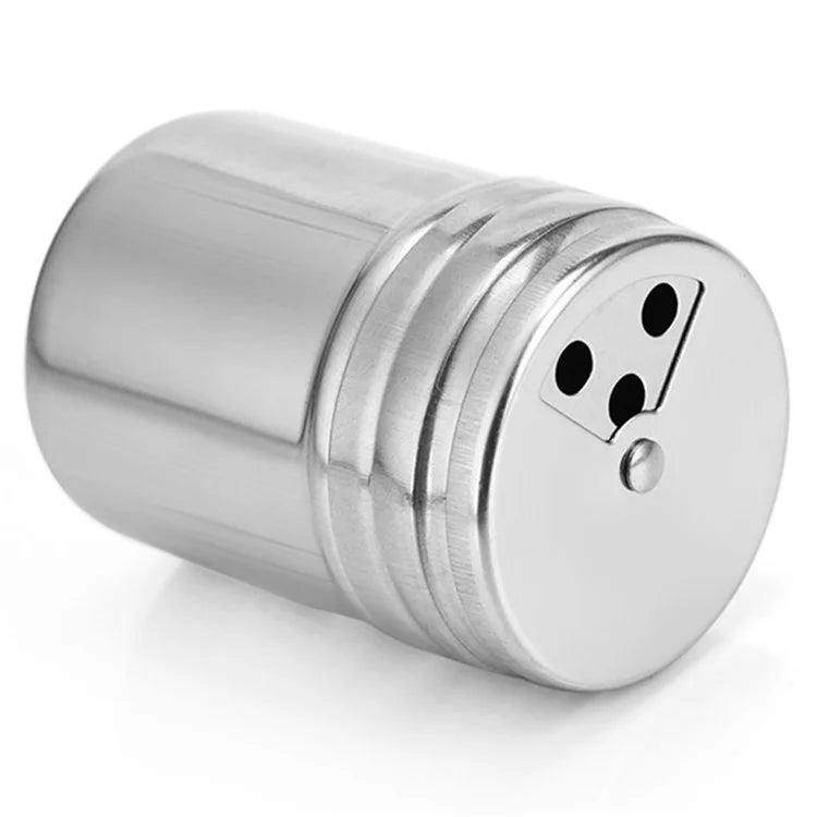 AOTU AT6342 Stainless Steel Seasoning Can Bottle Spice Shaker for Outdoor BBQ Picnic (BPA-Free, No FDA Certified)