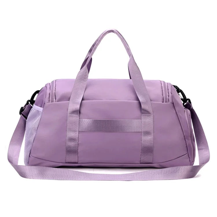Oxford Cloth Unisex Waterproof Fitness Tote Crossbody Bag Large Capacity Travel Luggage Bag