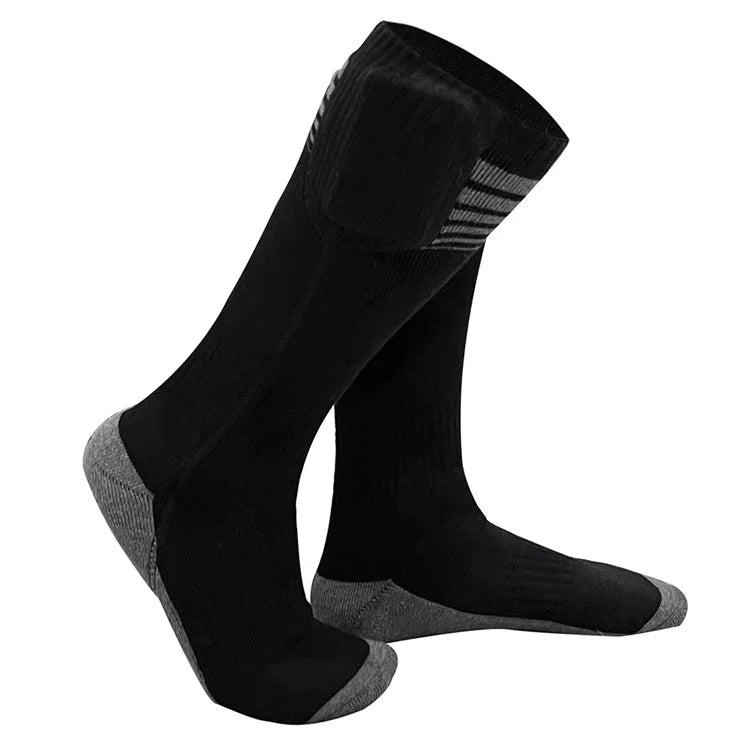 850230 Built-In Heating Sheet Winter Outdoor Electric Heated Socks with Empty Battery Box