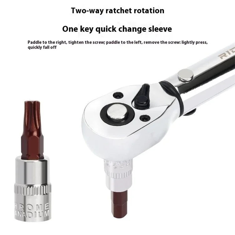 RIDERACE RR9415 High Precision Bike Torque Wrench Set Adjustable Repair Tool Kit