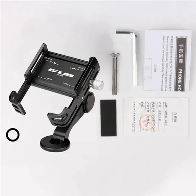 GUB G-96 Bike Aluminum Alloy Phone Holder Mount Cycling Bicycle GPS Bracket