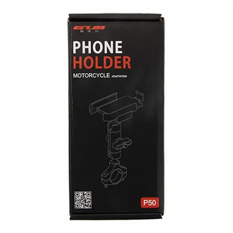 GUB P50 E-Bike Bicycle Motorcycle Cellphone Bracket Aluminum Alloy Cycling Phone Holder