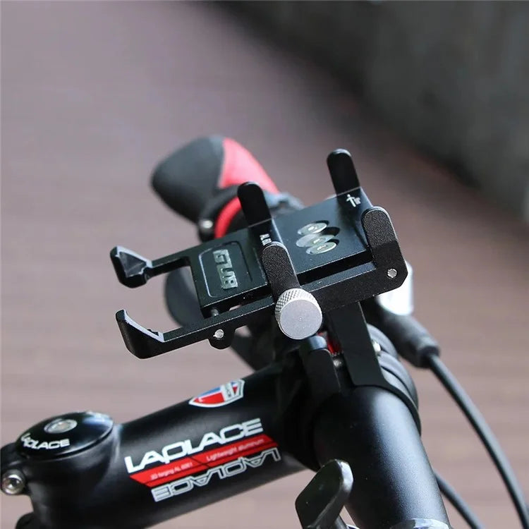 GUB PRO7 Aluminum Alloy Bicycle Handlebar Mount for 55-100mm Cell Phone Holder Bracket