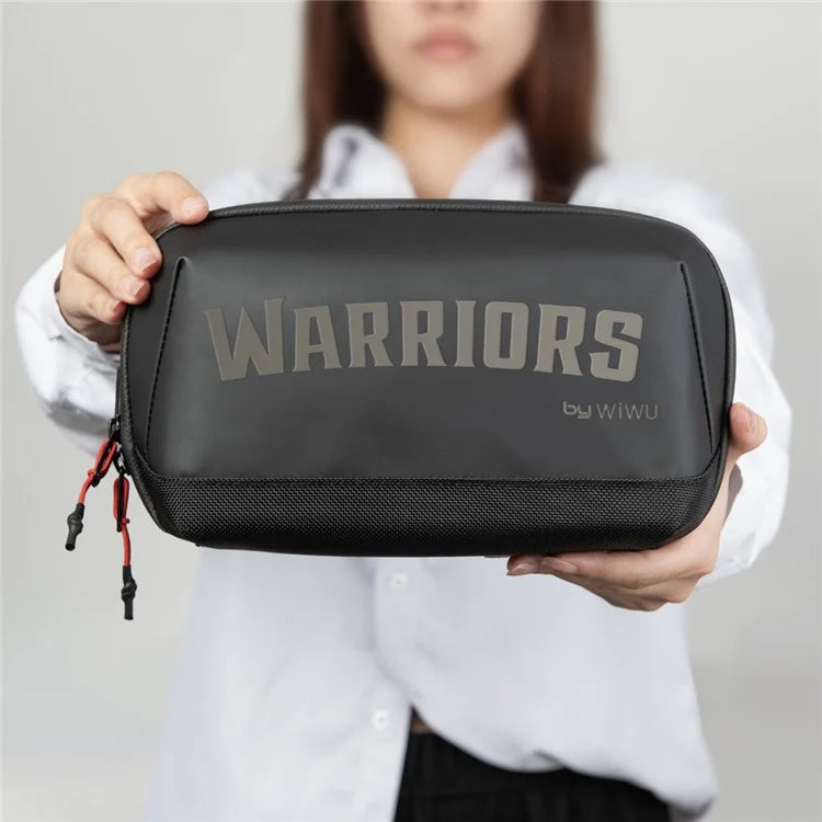 WIWU Warriors Tech Pouch X Pro Electronics Organizer Nylon Storage Bag for Data Cable, Charger