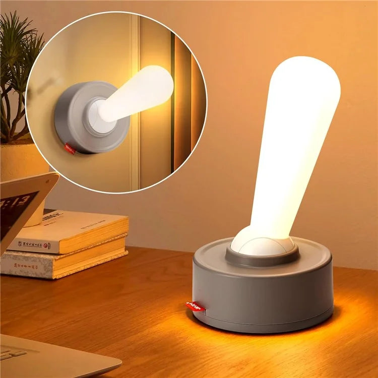 Simple Toggle Lever Switch Small Night Light Creative Corridor Desktop Bedside Lamp