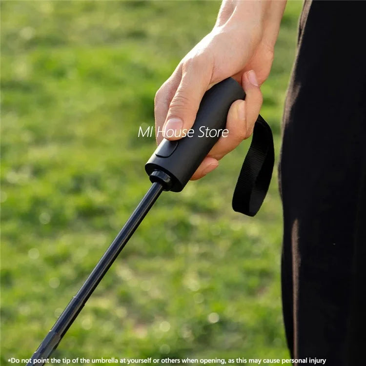 XIAOMIYOUPIN DAILY ELEMENTS 110cm Windproof Automatic Umbrella Three-Fold Sun-Proof Umbrella