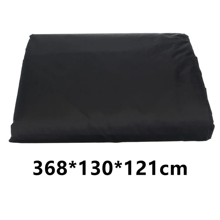 368x130x121cm Waterproof 210D Oxford Cloth Outdoor Sportsman Snowmobile Cover with Elastic Band