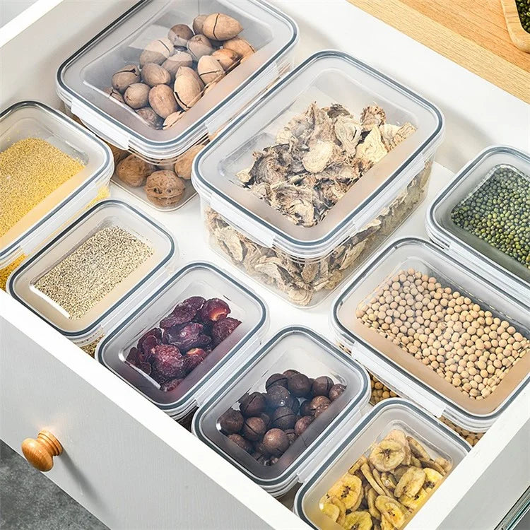 TY-30001 850ML Refrigerator Food Organizer Clear PP Container Bin Basket (BPA-Free, No FDA)