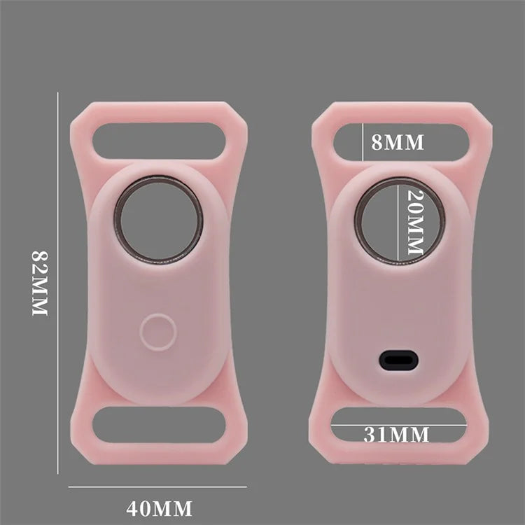 Pet Collar Tracker Silicone Case for Samsung Galaxy SmartTag2 Shockproof Cover