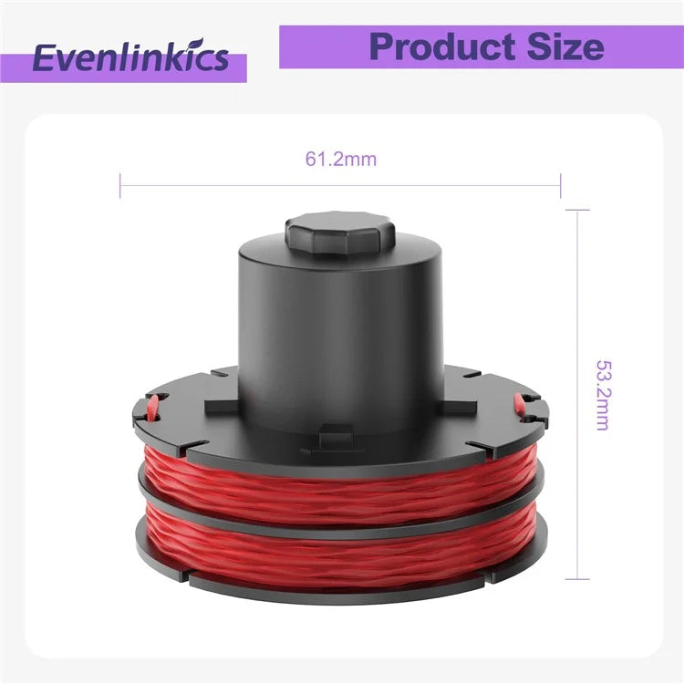 8PCS Replacement Spools for AL-KO Lawn Trimmer Wire Reels 112966