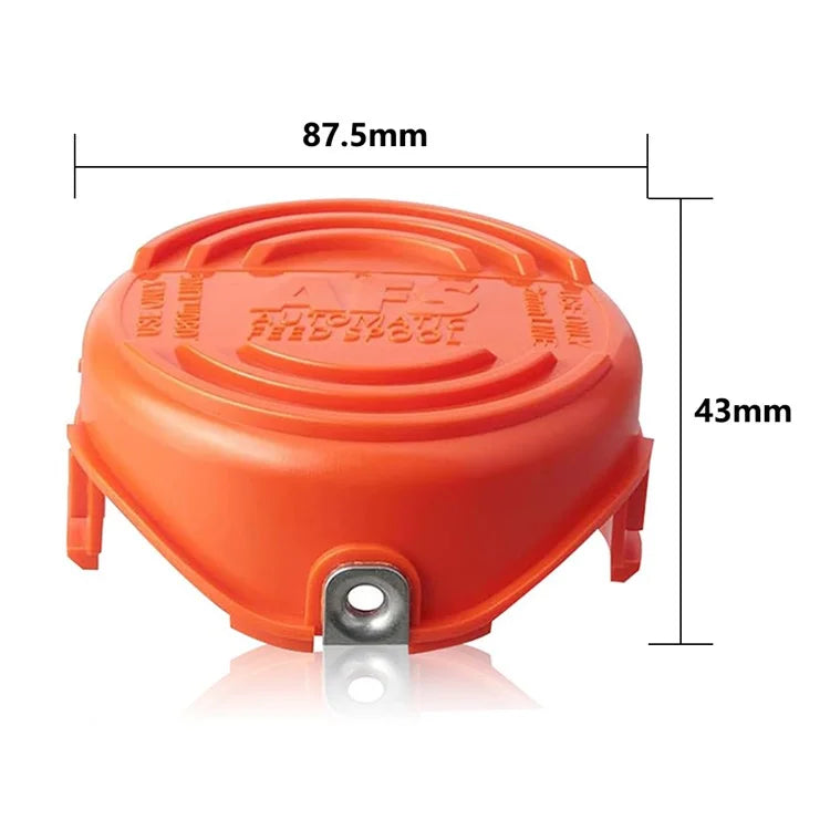 2Pcs Spool Cap for Black & Decker GH3000 / GH3000R / LST540 / LST540B Lawn Mower Spare Part, 90583594