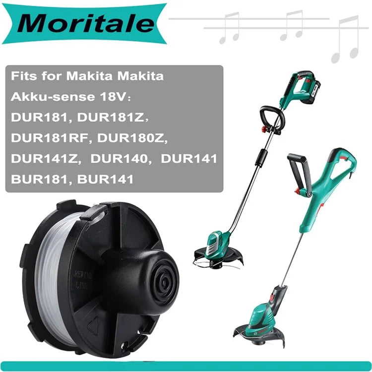 6PCS For Makita Lawn Mower 196146-9 / 195858-1 Spool Wire Reel Replacement Part