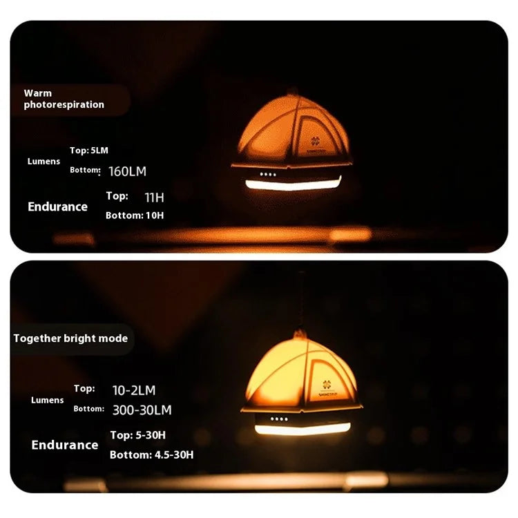 SHINETRIP ST-05 IPX4 Waterproof Outdoor Hanging Tent Camping Light with 4 Light Modes 2000mAh Large Capacity Battery