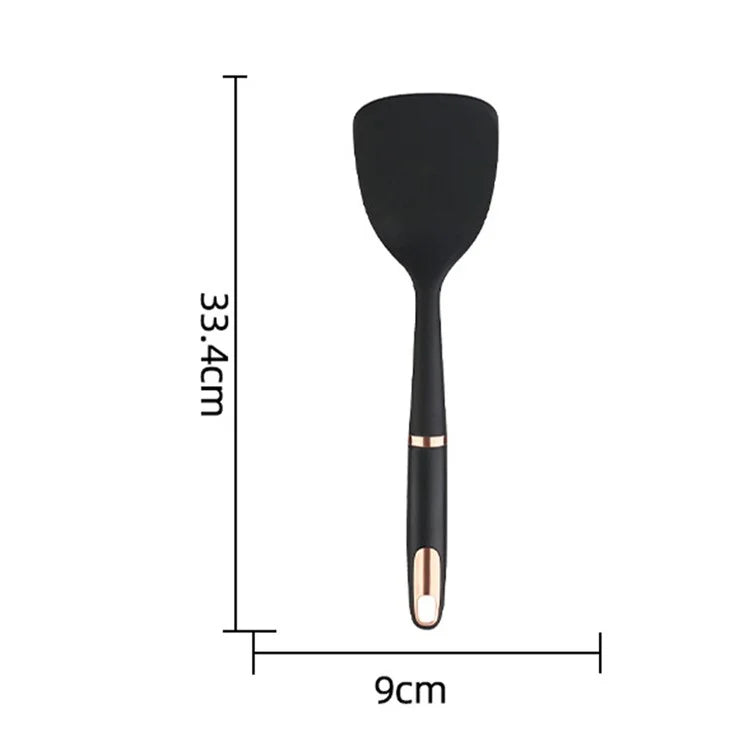 ABS+Nylon Non-Stick Frying Spatula Kitchen Cooking Tool Home Kitchenware (BPA Free, No FDA Certificate)