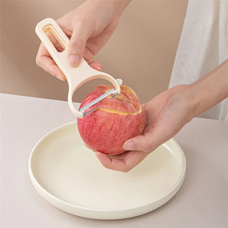 3Pcs / Set Y-shape Multifunctional Stainless Steel Vegetable Peeler Kitchen Fruit Potato Shredder (BPA Free, No FDA Certificate)